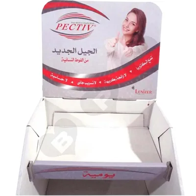 Counter Display Stand Printing, Rak Display Produk