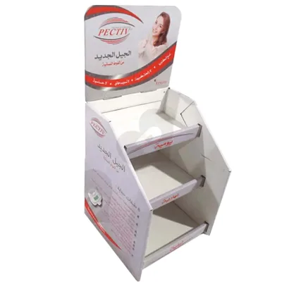 Counter Display Stand Printing, Rak Display Produk