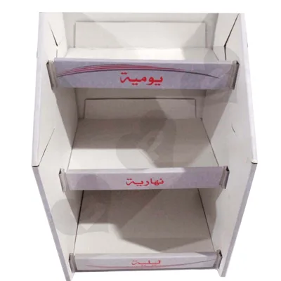 Counter Display Stand Printing, Rak Display Produk
