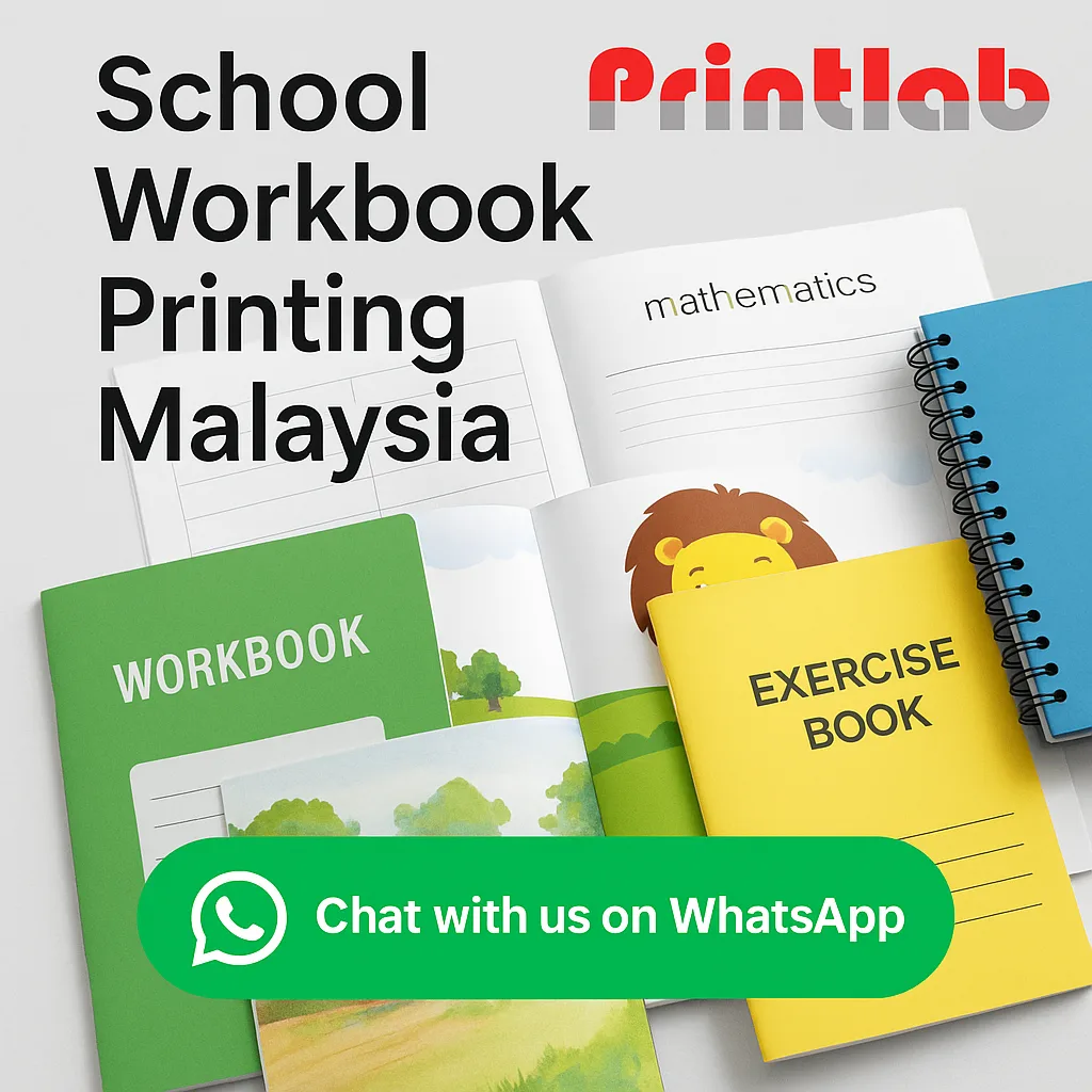 School Workbook Printing Malaysia – Reliable, Custom & Affordable