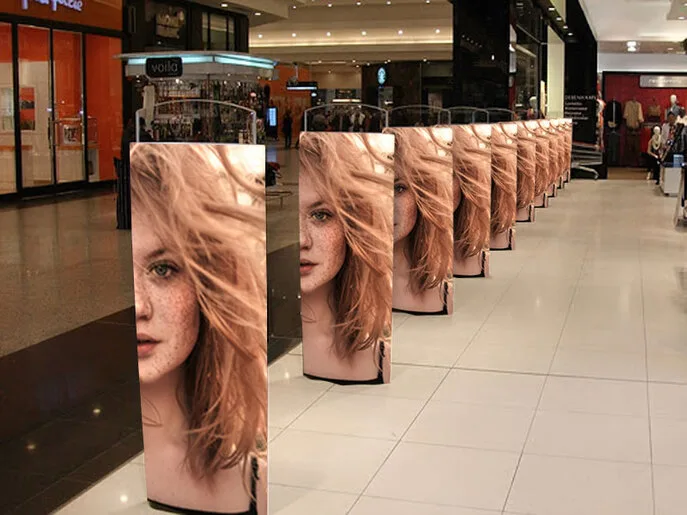 Banner Cover For Security Scanner Sensor Entrance Gate Retail