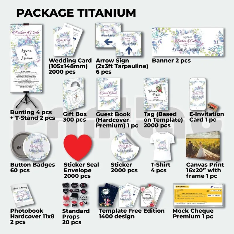 Wedding Package Titanium