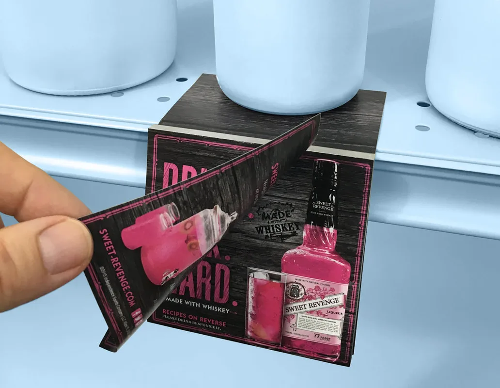 Wobbler Promotion Label Tag Sale Card