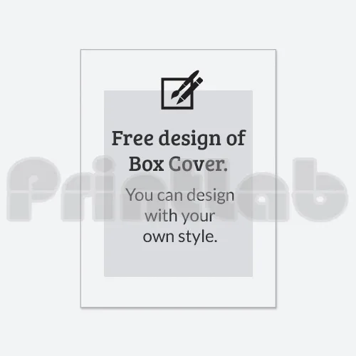 Frosted Clear Business Card with White Ink