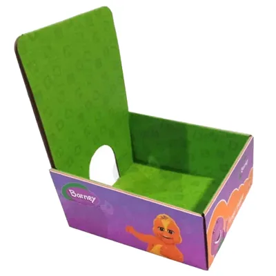 Small Corrugated Retail Counter Top Displays Printing in Malaysia