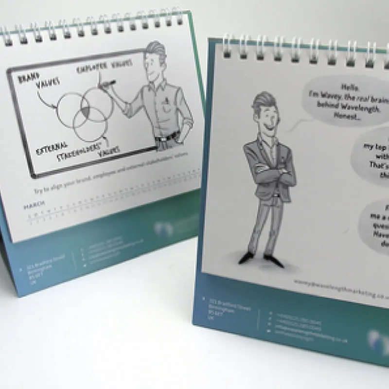 Soft Stand Desk Calendar