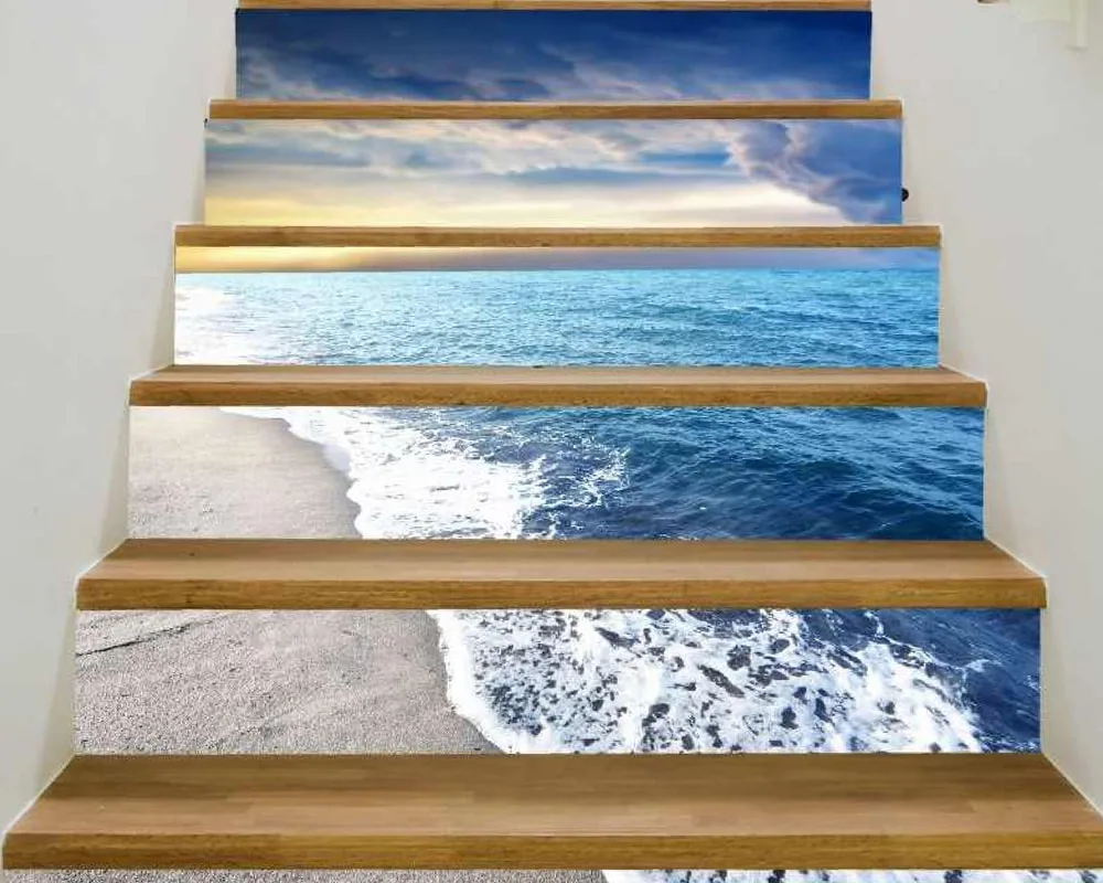 Stair Sticker Printing, Cetak Sticker Tangga