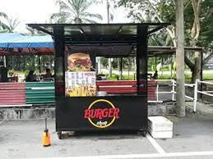 Sticker Gerai Makanan
