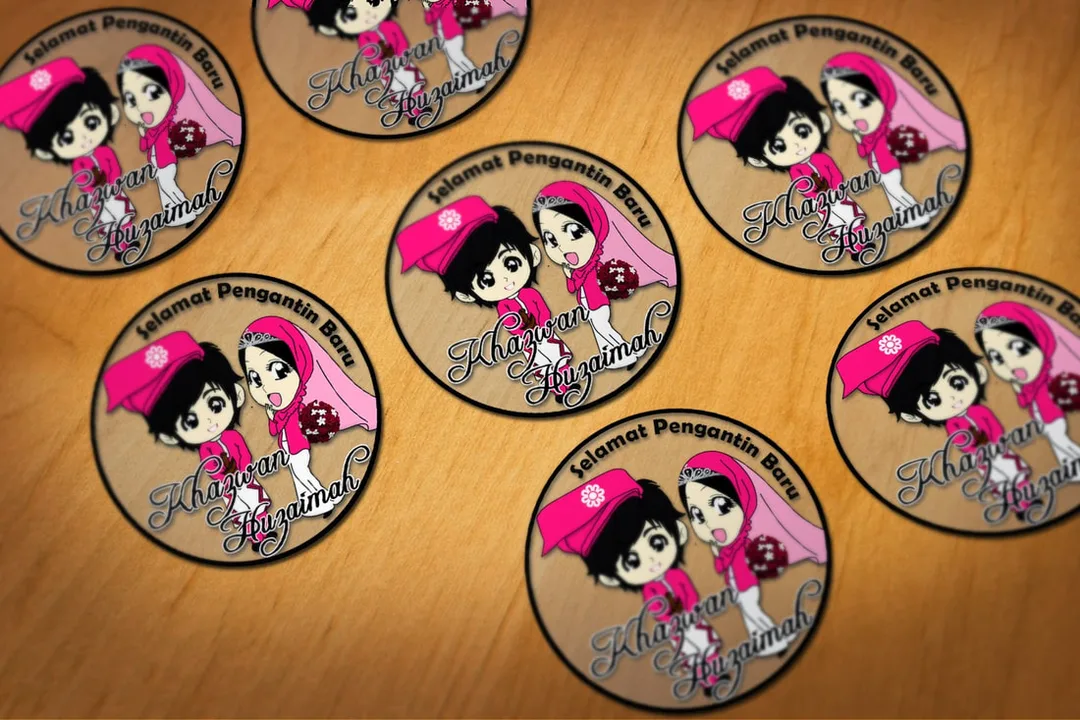Sticker Kahwin