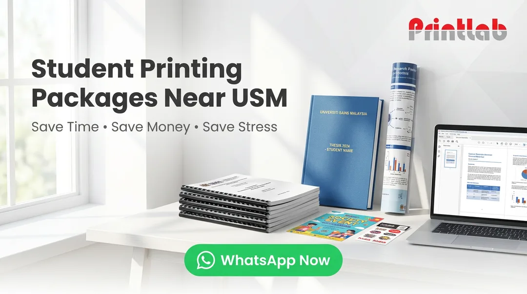 Student Printing Near USM Penang Printlab