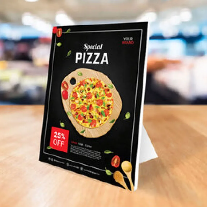 Table Display Sign