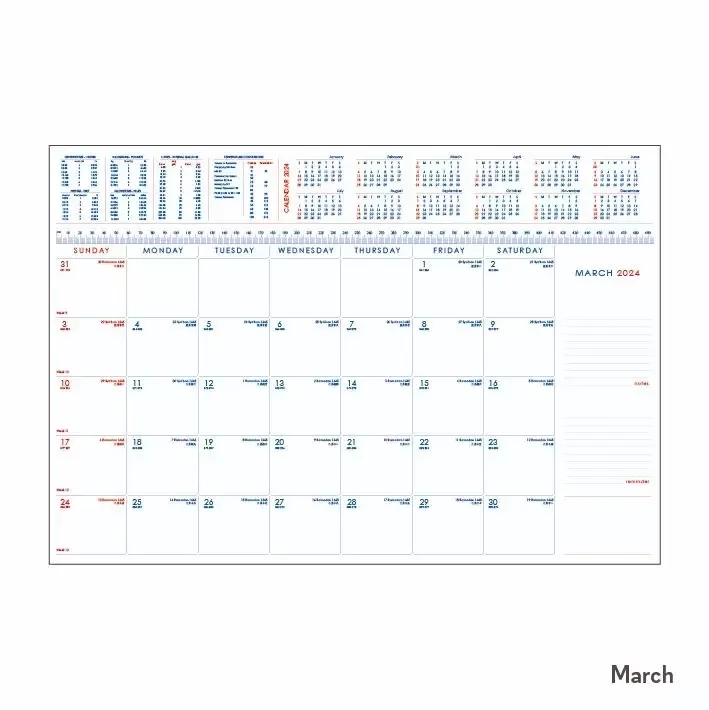 Table Planner March
