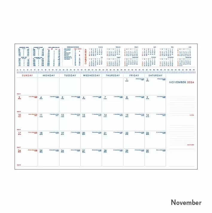Table Planner November