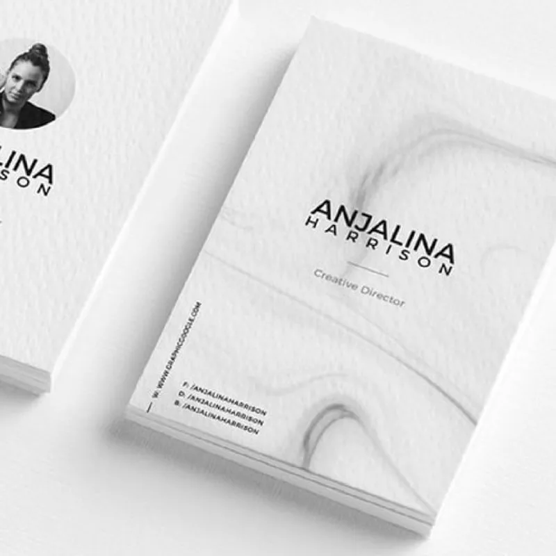Textured Business Card