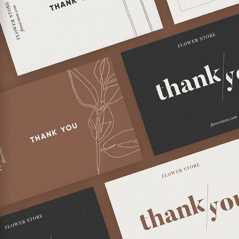 Custom Design Thank You Card