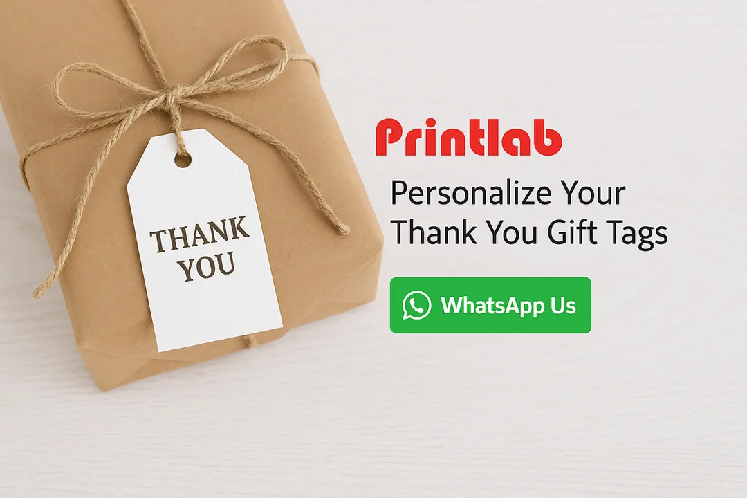 Thank You Gift Tag Printing in Malaysia