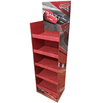 Cardboard Promotion Shelf, Floor Product Display Stand, Product Display Standee Rack, Point of Sales Display Rack, Pop Floor Display Stand, Point of Purchase Display,