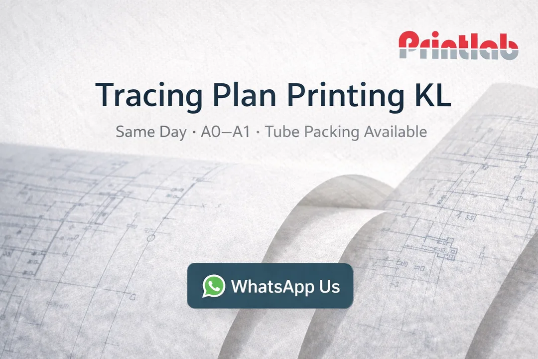 Tracing Plan Printing KL Klang Valley