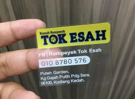Clear Sticker Printing, White Ink Transparent Sticker