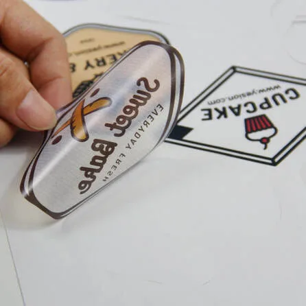Print Transparent Sticker, Translucent Sticker Label