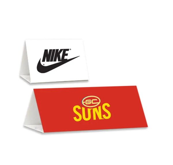 Print Triangle Sign Board Custom Branded