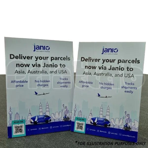 Show Card Display Printing in Malaysia