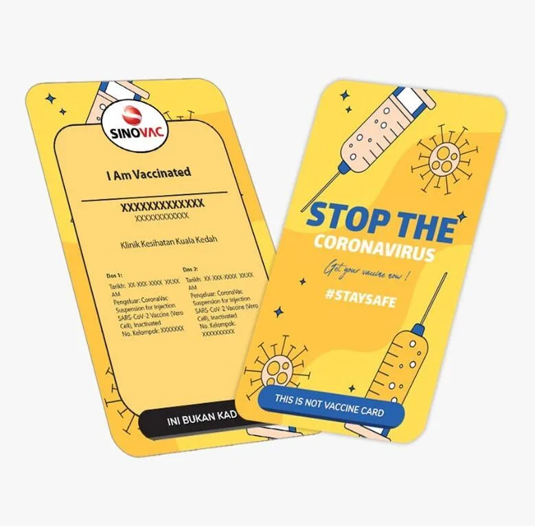 Vaccine Memory Card