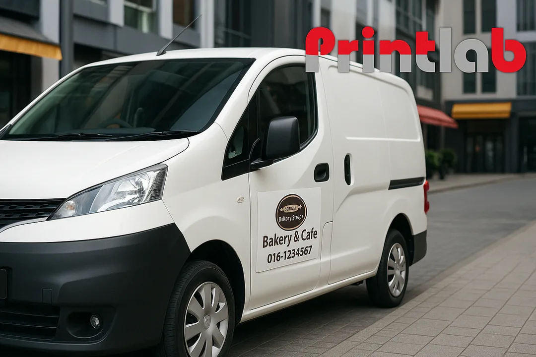 Van Car Magnet Sheet Printing