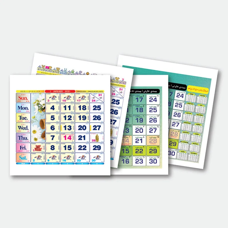 Wall Calendar Content. Cetak Kalendar Dinding, Kalender Kuda