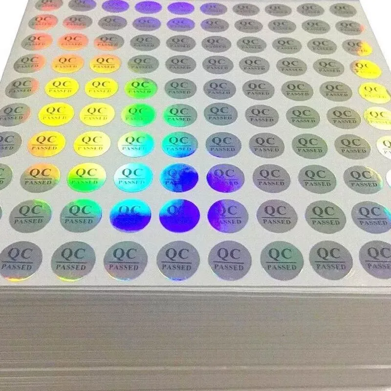 Void Sticker Square, Round, Or Custom Shaped