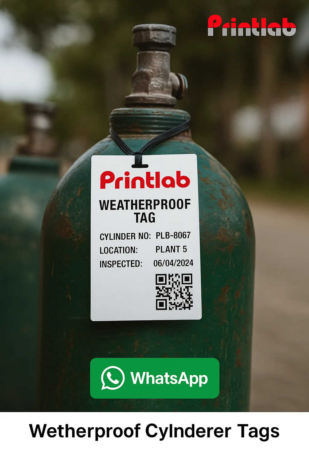 Weatherproof & Waterproof Cylinder Tags in Malaysia