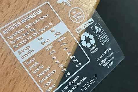 Clear Sticker Printing, White Ink Transparent Sticker