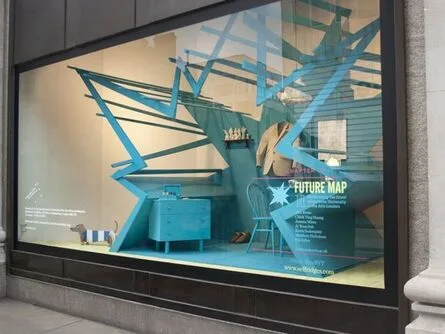Fashion Window Display Installation