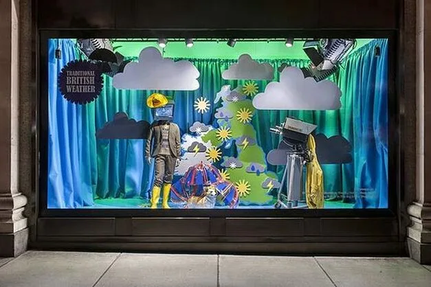 Fashion Window Display Installation