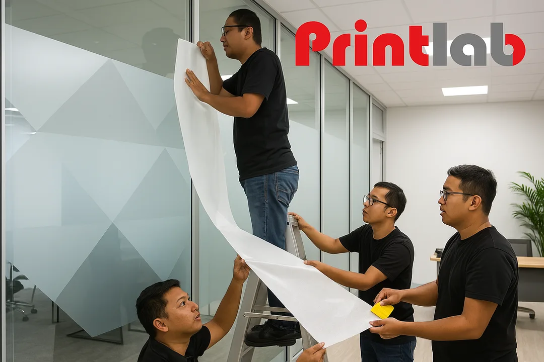 Custom Window Glass Sticker Printing & Installation Malaysia