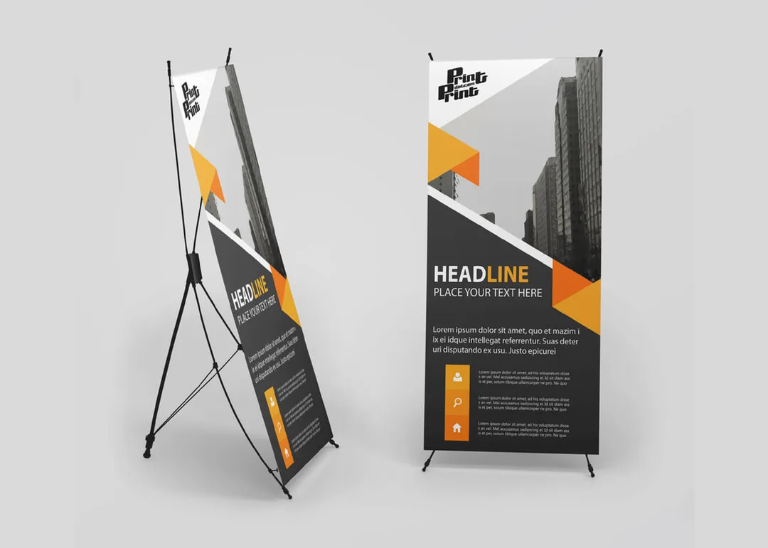 X Stand Banner