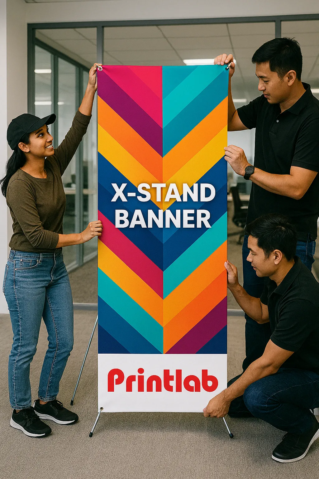 X Stand Banner Bunting Printing Malaysia